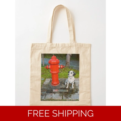 Le Studio Cotton Tote Bag Rush Signals Monument